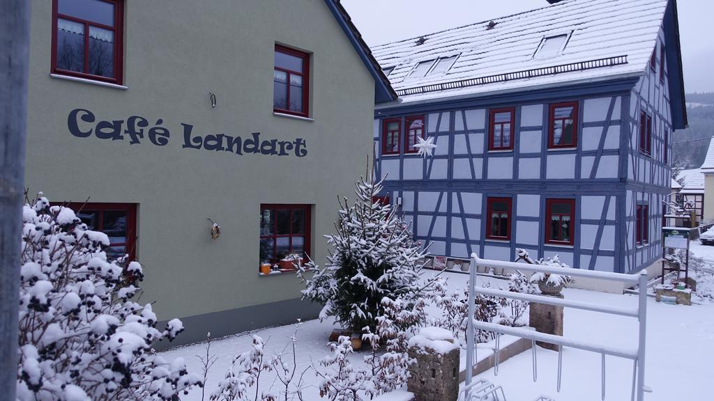 Cafe Landart Im Thueringer Finistere Apartment Plaue  Exterior photo
